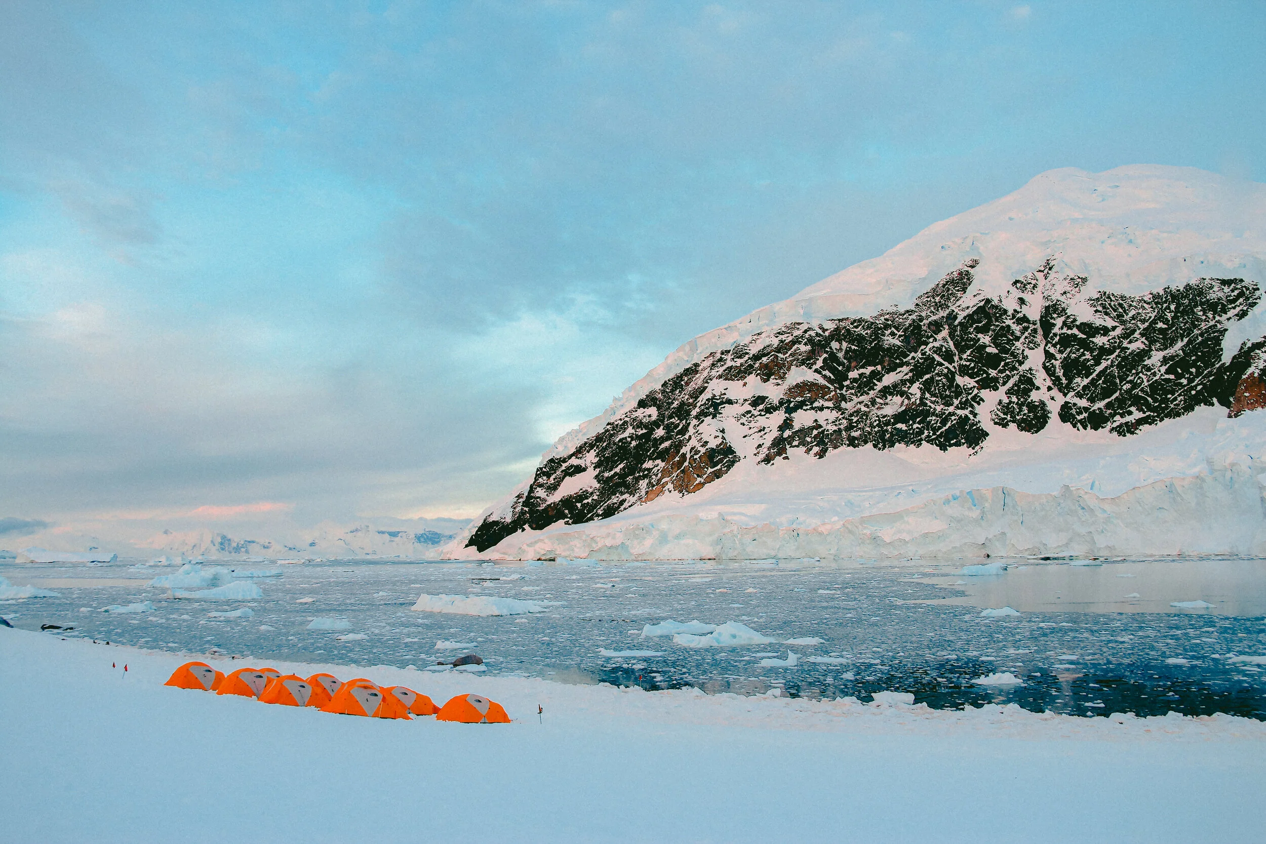 Sleeping under the Antarctic Starry Night - Antarctica Camping