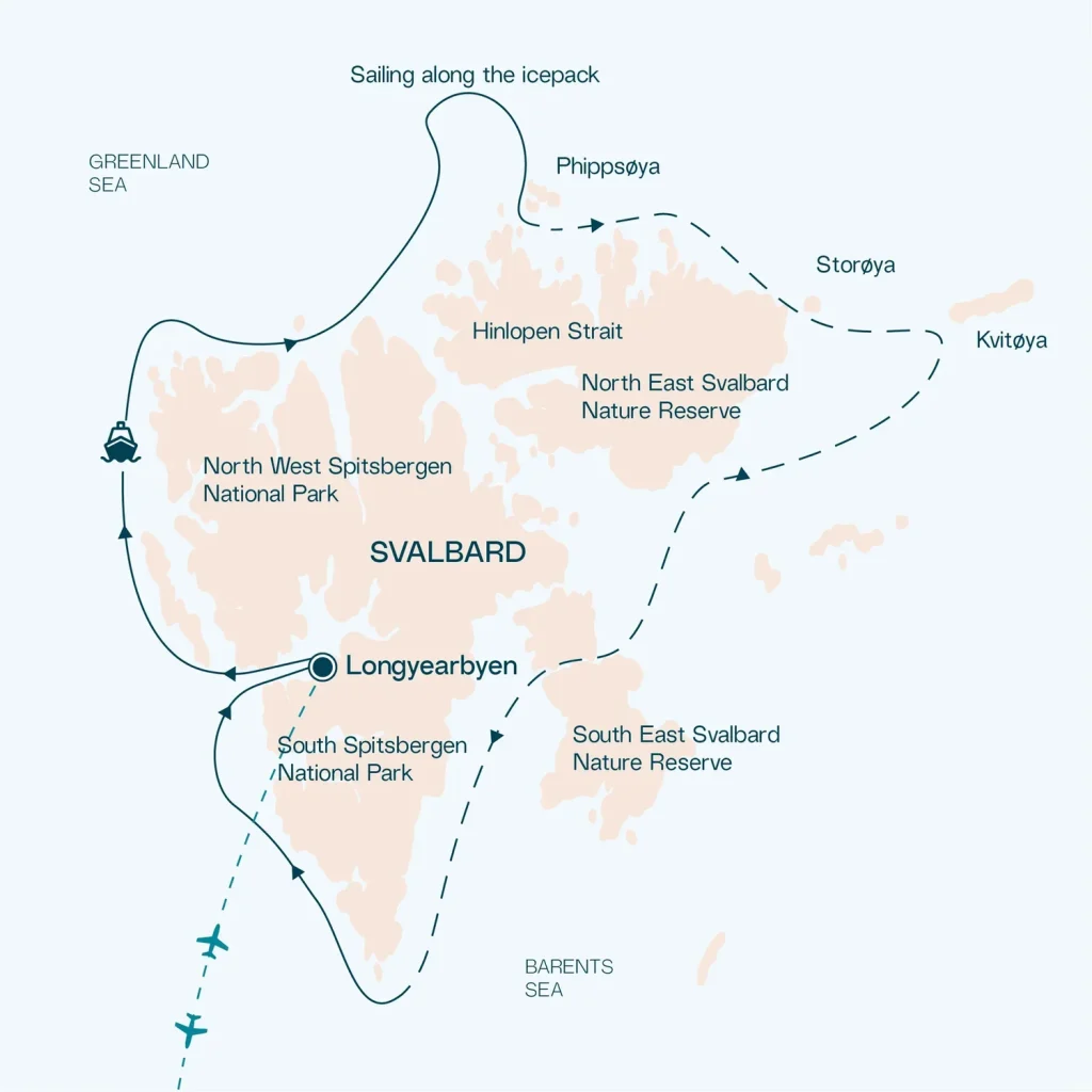 swan+ +svalbard+itin
